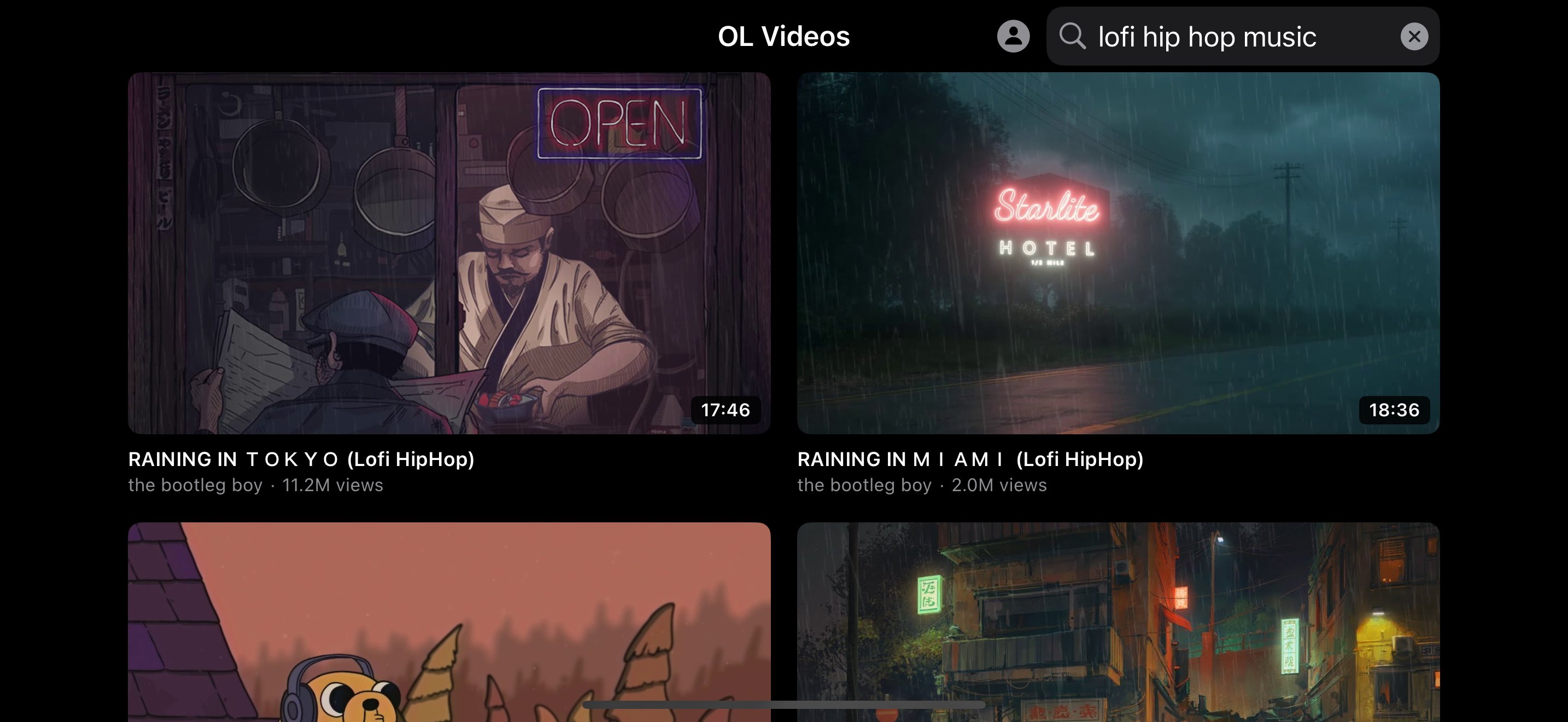 OL Videos screenshot